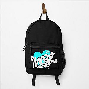 Love mcr blue and white Backpack RB1810