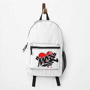 love mcr red and black Backpack RB1810