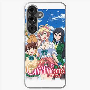Graphic from my first girlfriend is a girl. Samsung Galaxy Soft Case