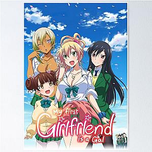 Graphic from my first girlfriend is a girl/ Poster