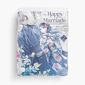 My Happy Marriage Poster Duvet Cover