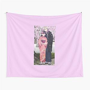 My Happy Marriage Love In Japan in Kimono Tapestry