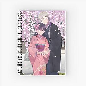 My Happy Marriage Love In Japan in Kimono Spiral Notebook