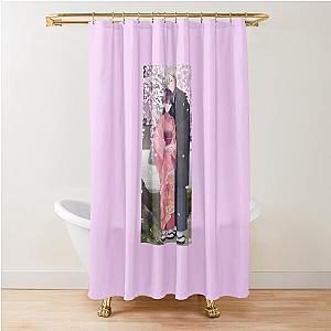 My Happy Love in Japan Kimono Shower Curtain