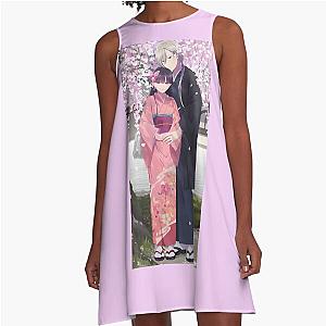 My Happy Kimono A-Line Dress in Japan