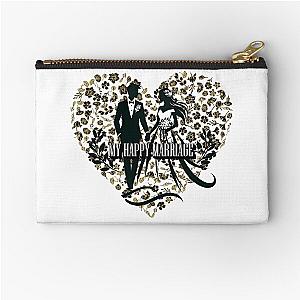 My Happy Marriage Romantic Love Quote for Couples Zipper Pouch