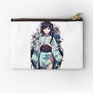 Cute Miyo Saimori - My Happy Marriage Anime Fanart Zipper Pouch