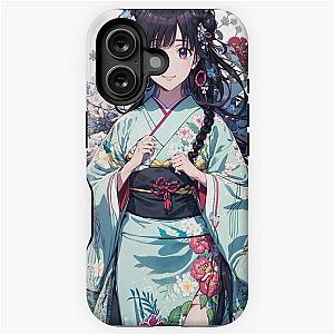 Cute Miyo Saimori My Happy Marriage Anime Fanart iPhone Case