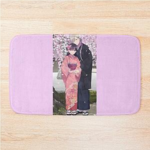 My Happy Marriage in Japan in Kimono Bath Mat