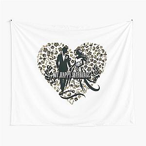 My Happy Marriage, Romantic Love Quote for Couples in Love Tapestry