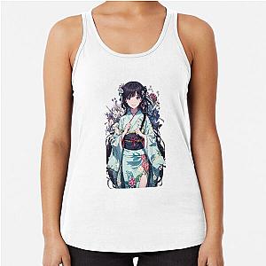Cute Miyo Saimori My Happy Marriage Anime Fanart Racerback Tank Top