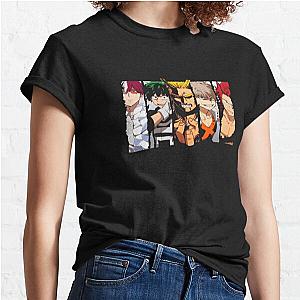 My Hero Academia Season 6 T-shirts - Anime SS6 Black Color Classic T-shirt