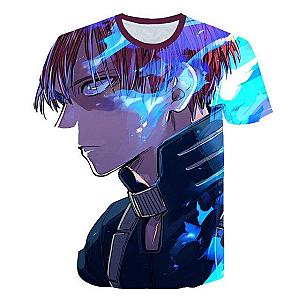 MHA My Shoto Flame Hero Academy T-Shirt Official Licensed Merch