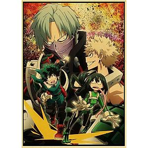 MHA Post My Hero Academia Izuku and Tsuyu Official Licensed Merch