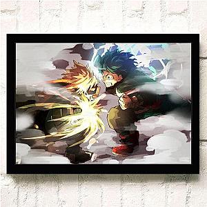 MHA Poster My Hero Academia Deku vs Kacchan Official Licensed Merch