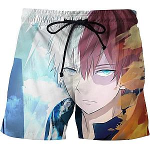 MHA Short My Hero Academia Shoto Todoroki Official Licensed Merch