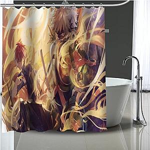 MHA Shower curtain My Hero Academia Shoto and Katsuki Official Licensed Merch