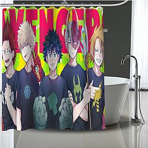 MHA Shower curtain My Hero Academia MHA Avengers Official Licensed Merch