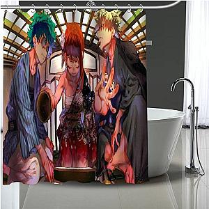 MHA Shower curtain My Hero Academia Izuku Katsuki Ochaco Official Licensed Merch