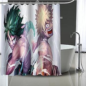 MHA Shower curtain My Hero Academia Izuku and Katsuki Official Licensed Merch