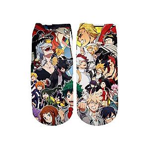 MHA Socks My Hero Academia Heroes vs Villains Official Licensed Merch