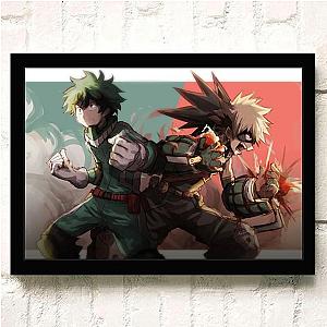 Poster My Hero Academia Deku &amp; Kacchan MHA0301