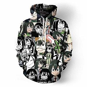 My Hero Academia Hoodie Tsuyu Hero MHA0301