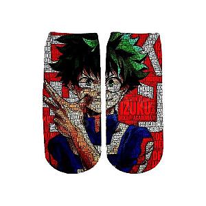 My Hero Academia Socks Izuku One For All MHA0301