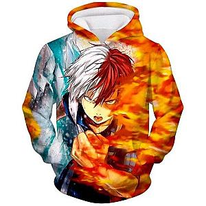 My Hero Academia Hoodie Shoto Combat MHA0301