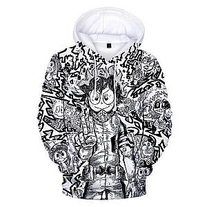 My Hero Academia Hoodie MHA drawing MHA0301