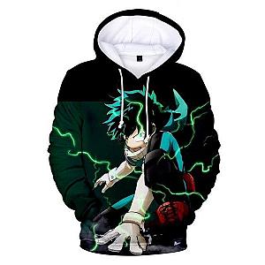 My Hero Academia Hoodie Izuku One For All MHA0301