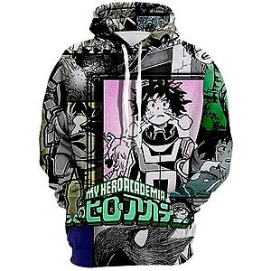 My Hero Academia Hoodie Izuku Manga MHA0301