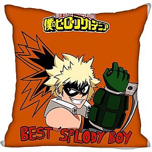 MHA Cushion cover for My Hero Academia Kacchan Official Licensed Merch