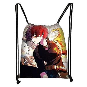 MHA Gym Bag My Hero Academia Shoto Fire Official Licensed Merch