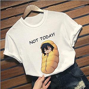 My Hero Academia T-shirts - Not Today Shota Aizawa Eraser Lazy BNHA Classic T-shirt