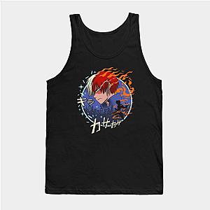 My Hero Academia Tank Tops - Fire and Ice Quirk Tank Top TP2411