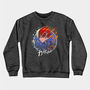 My Hero Academia Sweatshirts - Fire and Ice Quirk Sweatshirt TP2411