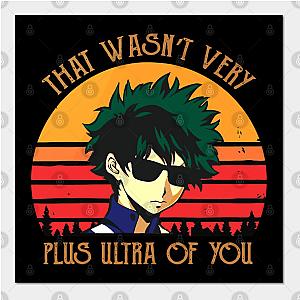 My Hero Academia Posters - That Wasn't Very Plus Ultra of You Poster TP2411