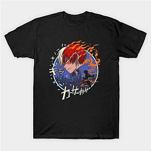 My Hero Academia T-Shirts - Fire and Ice Quirk  T-Shirt TP2411