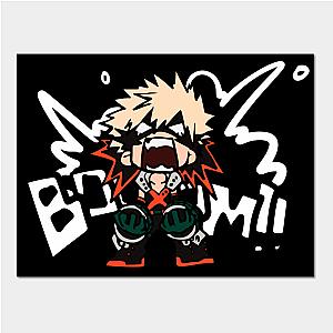 My Hero Academia Posters - My Hero Academia Katsuki Bakugo BOOOM!! Poster TP2411