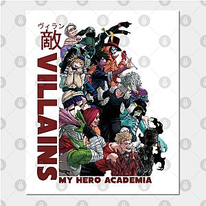 My Hero Academia Posters - Vilains my hero academia Poster TP2411