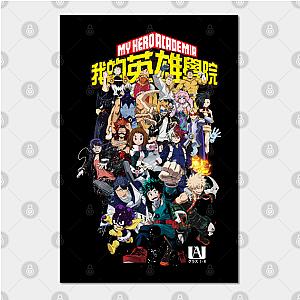 My Hero Academia Posters - Retro My Hero Academia Poster TP2411