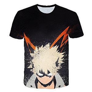 MHA My Hero Academia Kacchan Explosion T-Shirt Official Licensed Merch