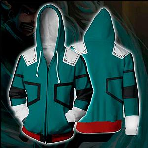 My Hero Academia Jackets - BNHA Anime Zipped Hoodie New Style Jacket