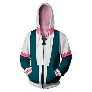 My Hero Academia Jackets - BNHA Zipped Hoodie 3D Printting Anime Jacket Multiple Sizes