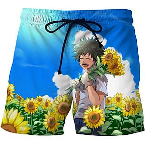 MHA My Hero Academia Shorts Izuku Sunflower Official Licensed Merch