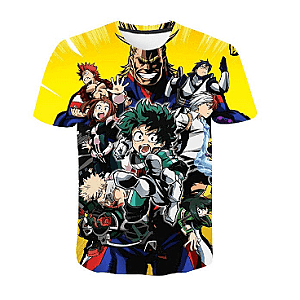 MHA My Hero Academia T-Shirt Heroic Academy Official Licensed Merch