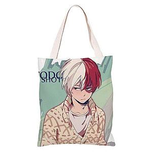 MHA My Hero Academia Tote Bag Shoto Fire &amp; Ice Official Licensed Merch