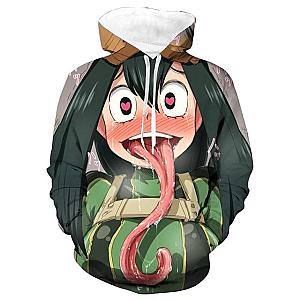 MHA My Hero Academia Tsuyu Sweatshirt Official Licensed Merch