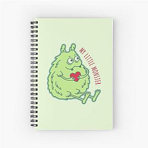 My little monster – lovely green cutie Spiral Notebook